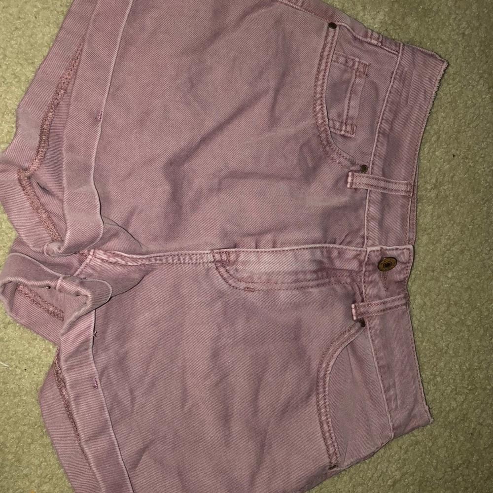 cute pacsun high waisted mom shorts